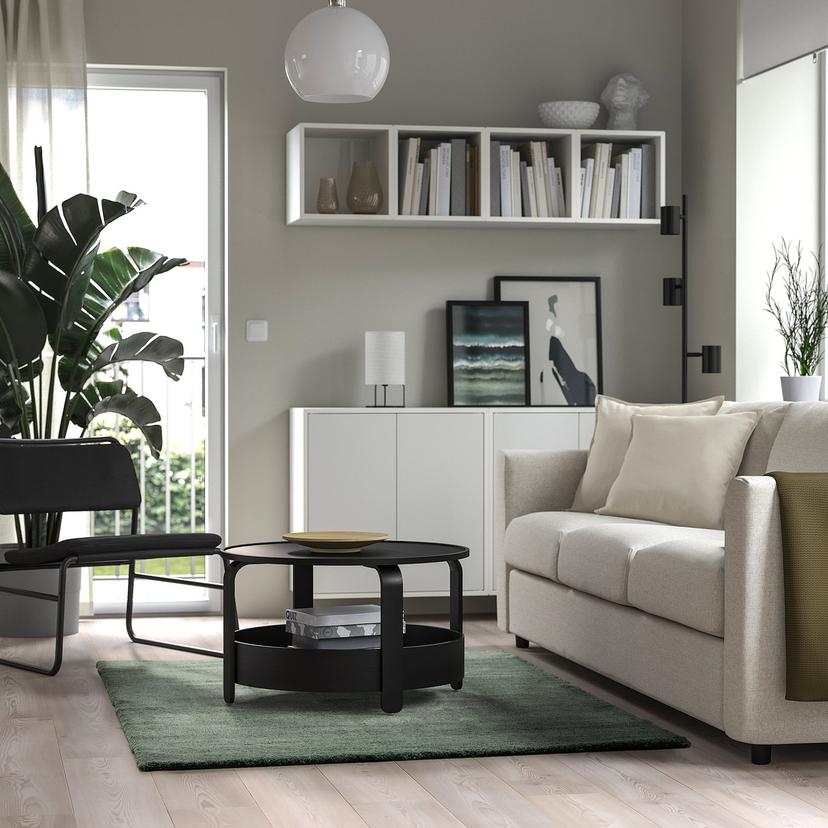 STOENSE — Dywan z krótkim włosiem, bladozielony,