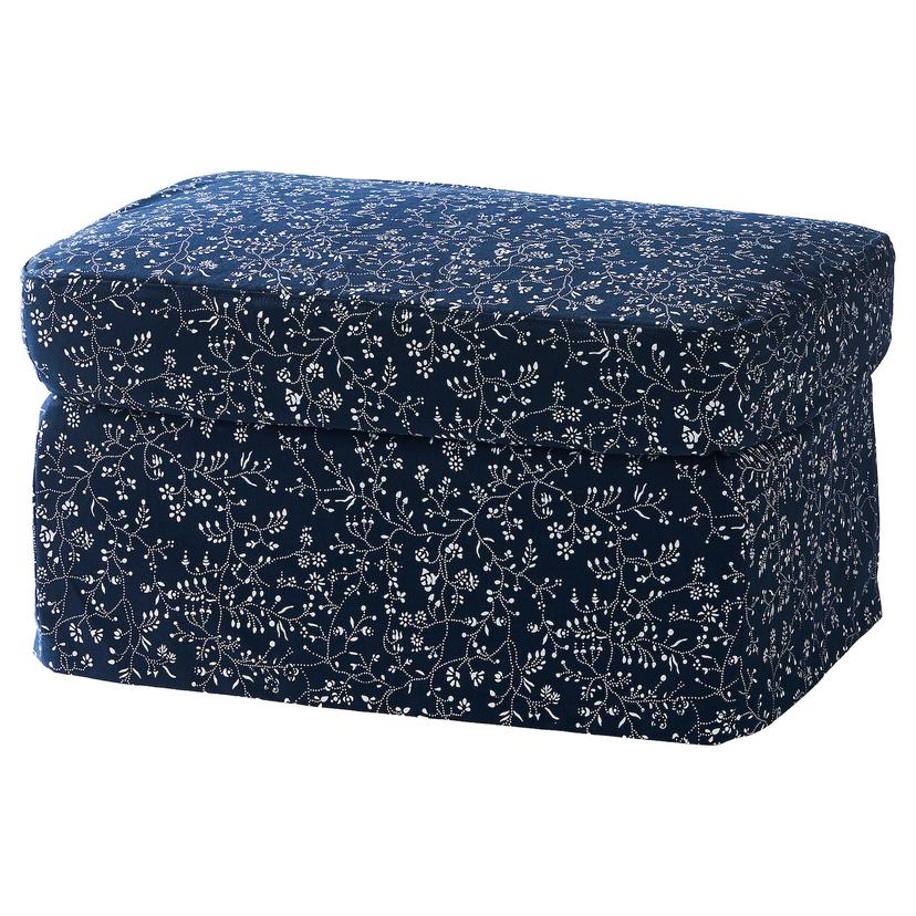 STRANDMON — Pokrowiec na podnóżek, Ryrane granatowy,