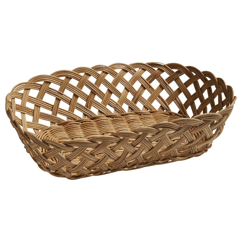 STYLTSNÄPPA — Kosz na pieczywo, rattan,
