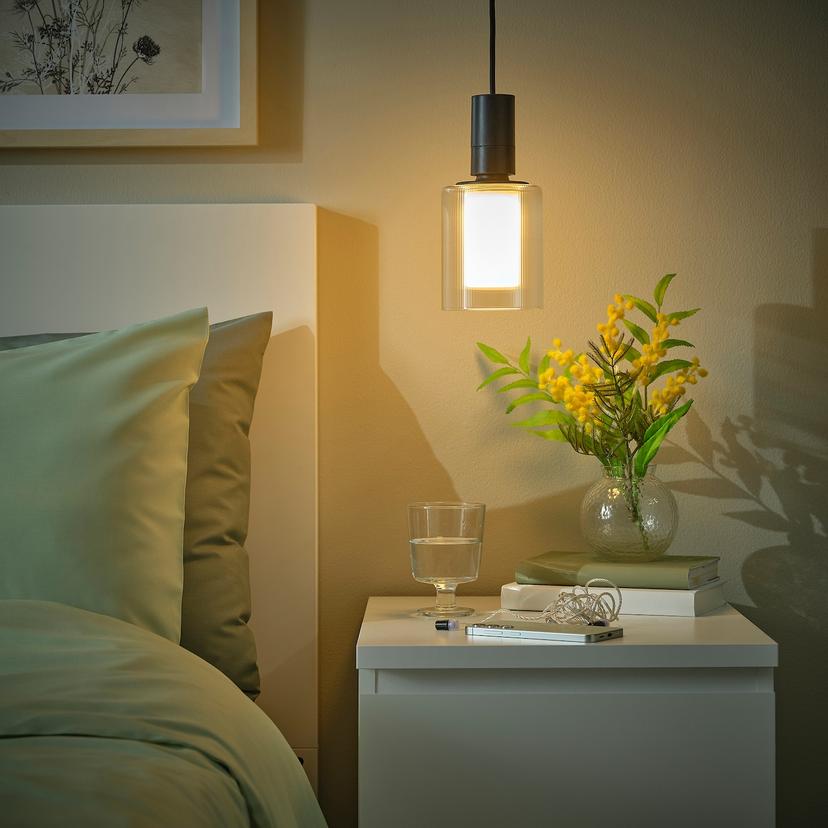 SUNNEBY / MOLNART — подвесной светильник с лампочкой