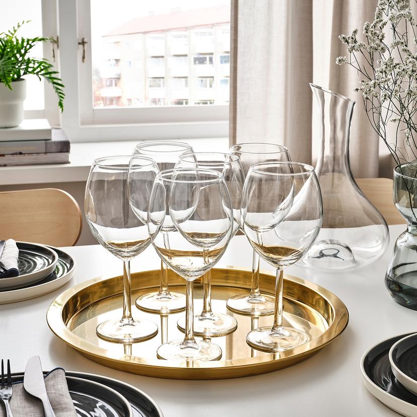 SVALKA — Бокал для вина, прозрачный бокал