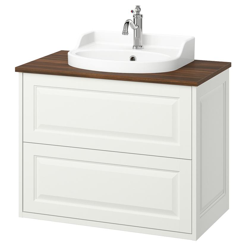 TÄNNFORSEN / RUTSJÖN — шкаф с ящиками/раковина/смеситель