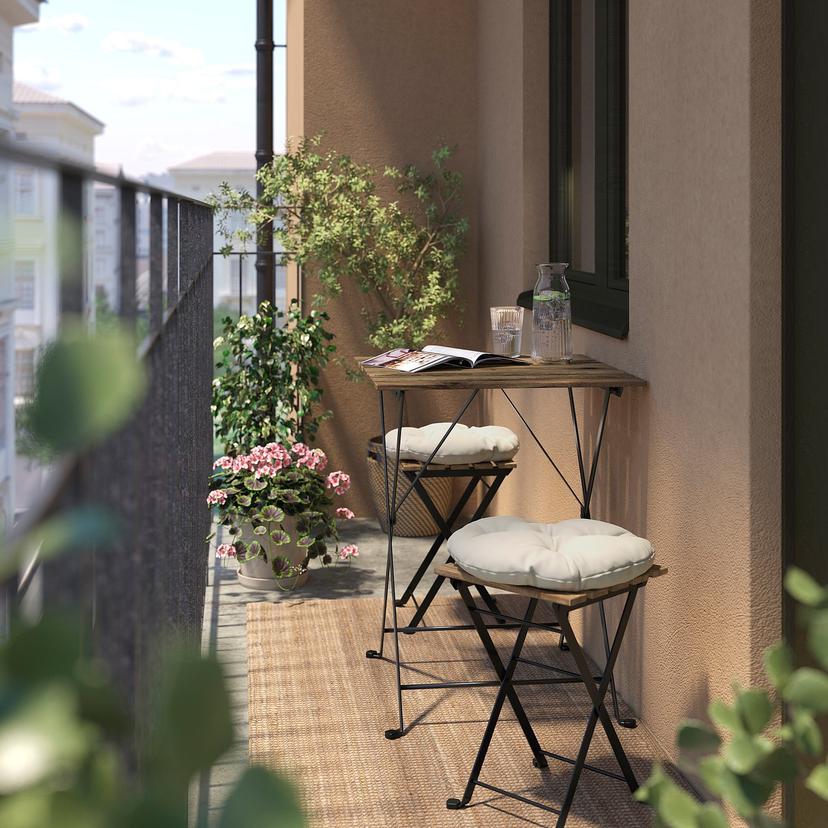 TÄRNÖ — садовый стол+2 табурета