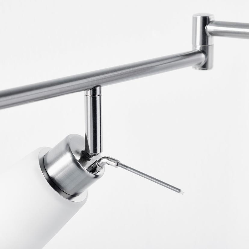 TIDIG — потолочный софит, 5ламп, никелированный