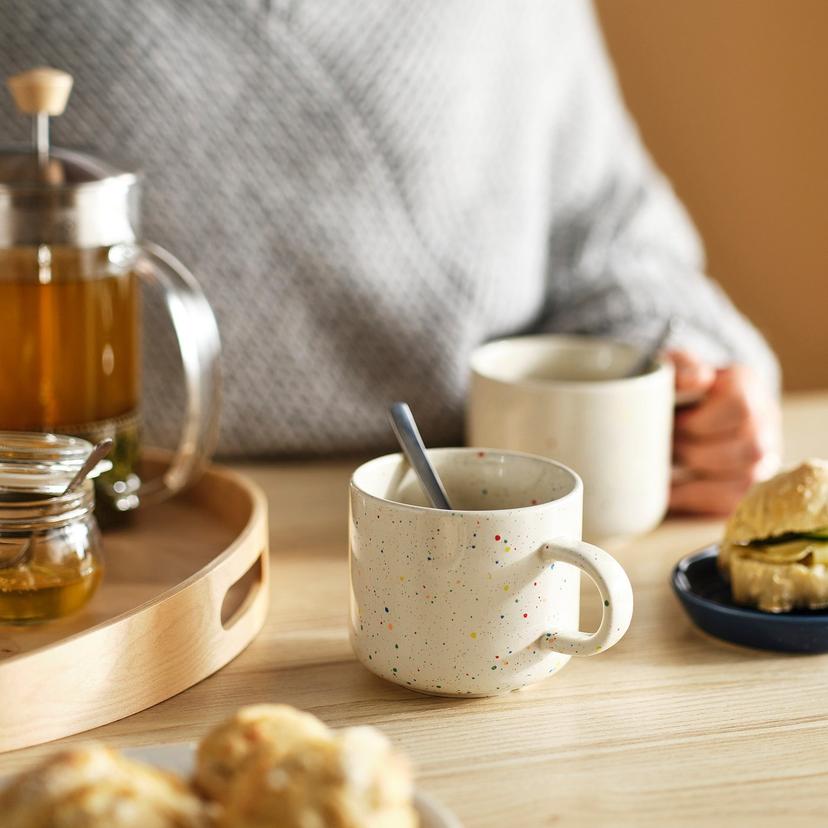 TOBISFISK — кружка, с рисунком/бежевый, 50 сл