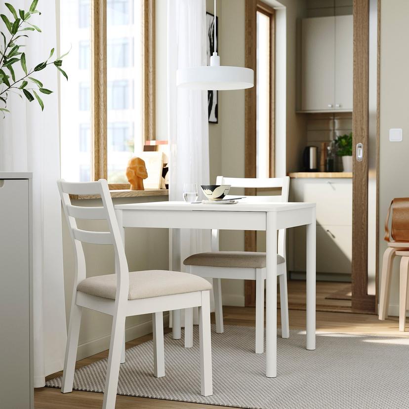 TONSTAD / TONSTAD — Стол и 2 стула, 80/120x70 см