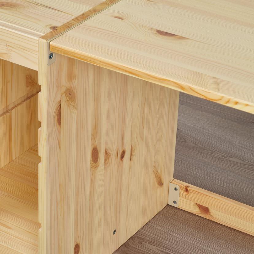 TROFAST — столешница, светлая беленая сосна, 60x44 см