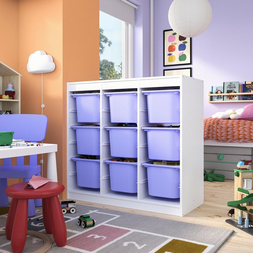 TROFAST — Стеллаж с контейнерами