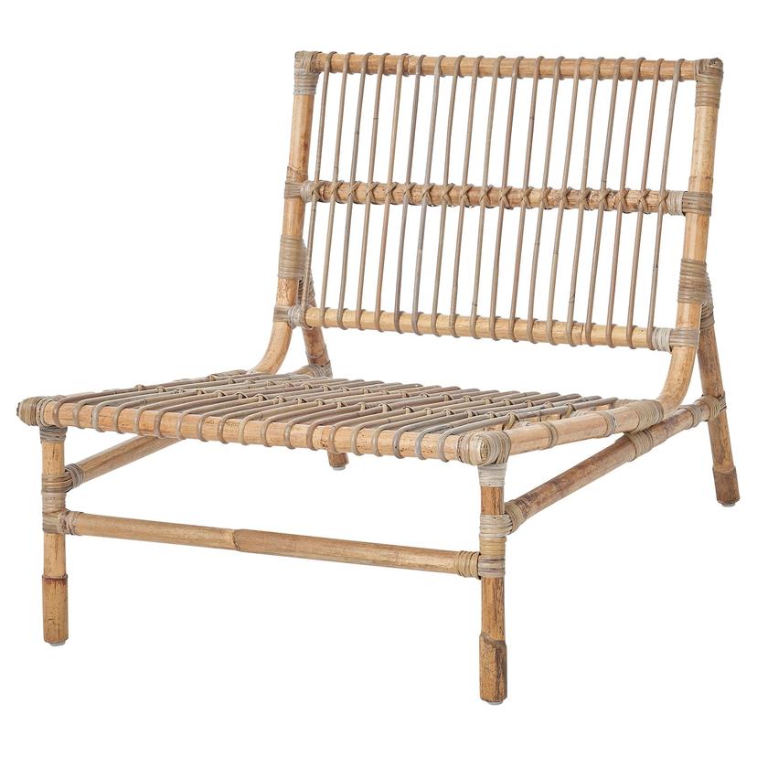 TVARÖ — секция модульного садового дивана, коричневый