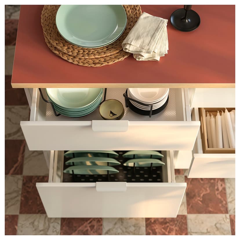 UPPDATERA — перфорированная панель ящика, антрацит, 60 см