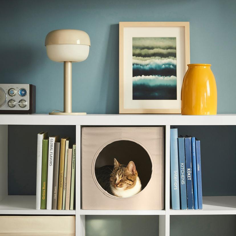 UTSÅDD — Domek dla kota, beżowy,