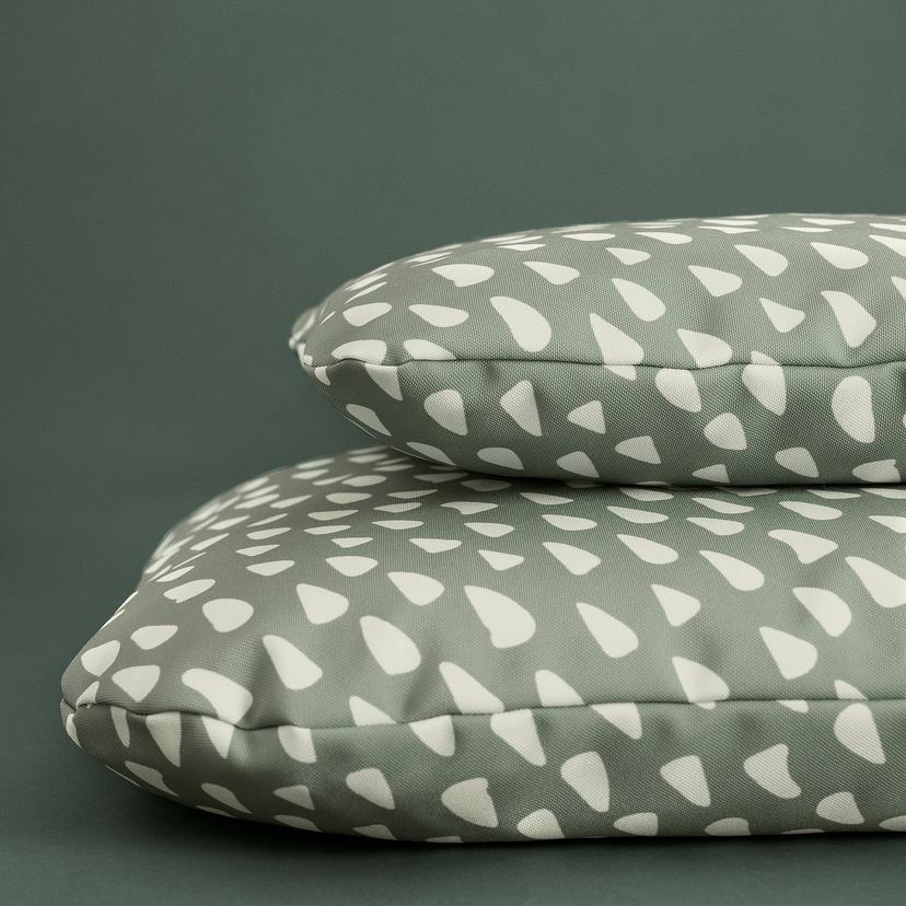 UTSÅDD — Poduszka dla zwierząt, szarozielony/kremowy,