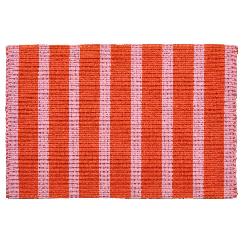VÄGSKYLT — придверный коврик, розовый/оранжевый, 40x60 см