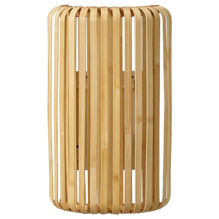 VARPTROSS — Lampa ścienna, stała instalacja, bambus,