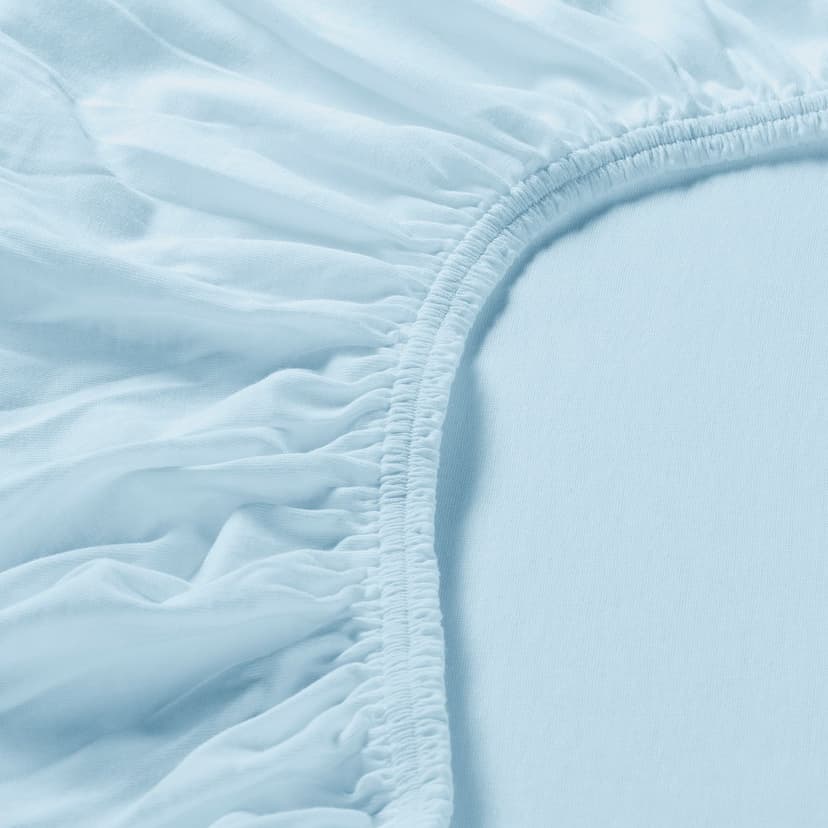 VÅRVIAL — Prześcieradło z gumką, jasnoniebieski,