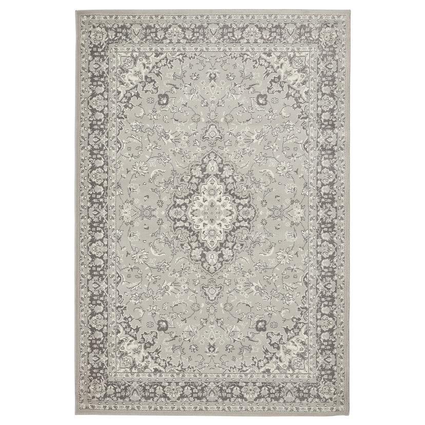 VEDBÄK — ковер, короткий ворс, светло-серый, 170x230 см