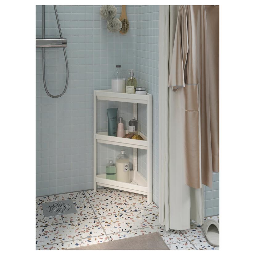 VESKEN — Угловая полка, белая