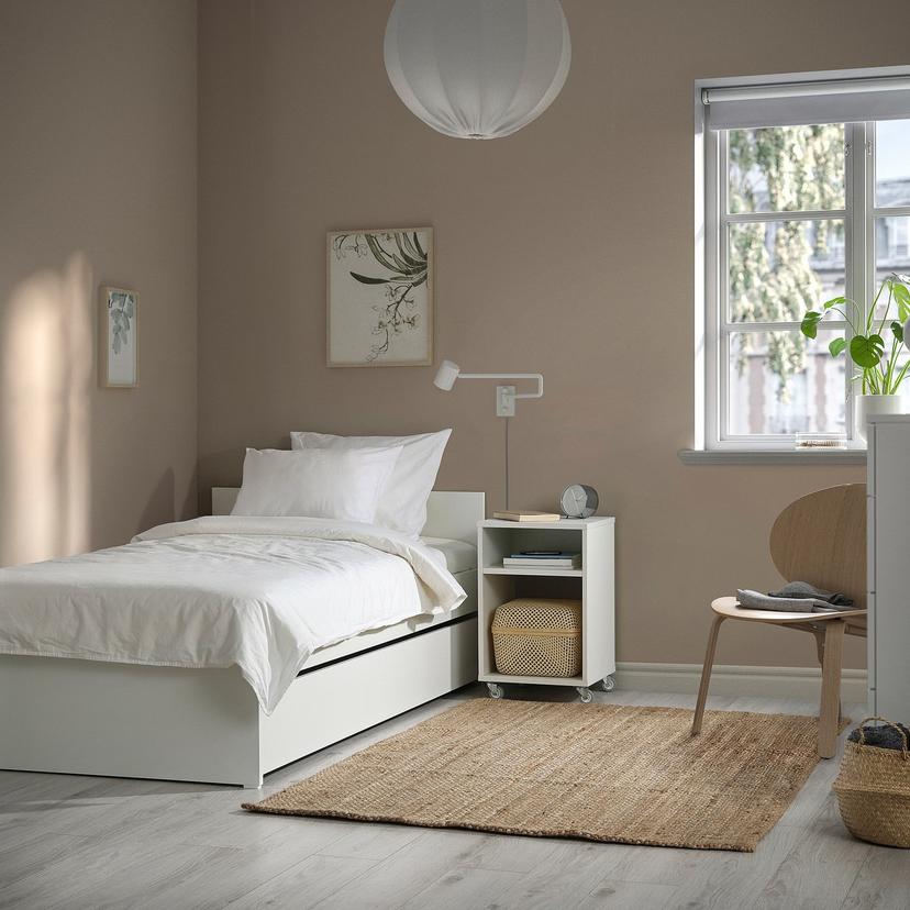 VIHALS — Каркас кровати с 1 выдвижной кроватью, 90x200 см