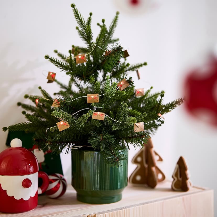 VINTERFINT — Osłonka doniczki, do wewnątrz/na zewnątrz/zielony,