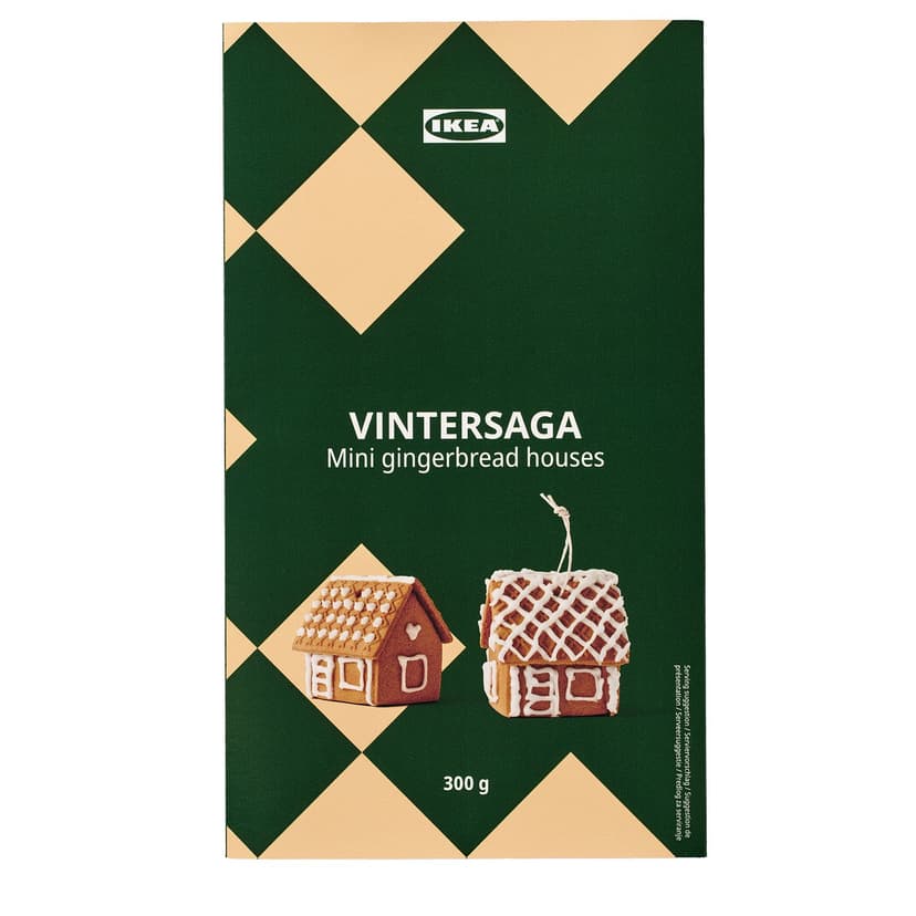 VINTERSAGA — Mały domek z piernika, do samodzielnego montażu,