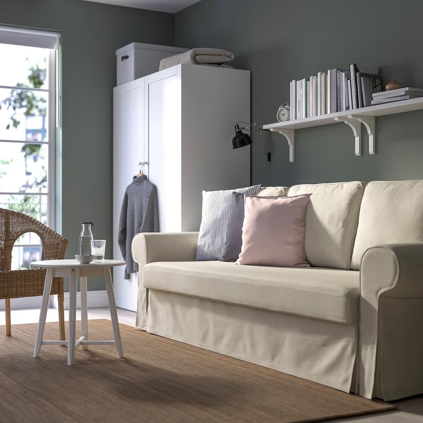 VRETSTORP — 3-местный диван-кровать, киланда светло-бежевый